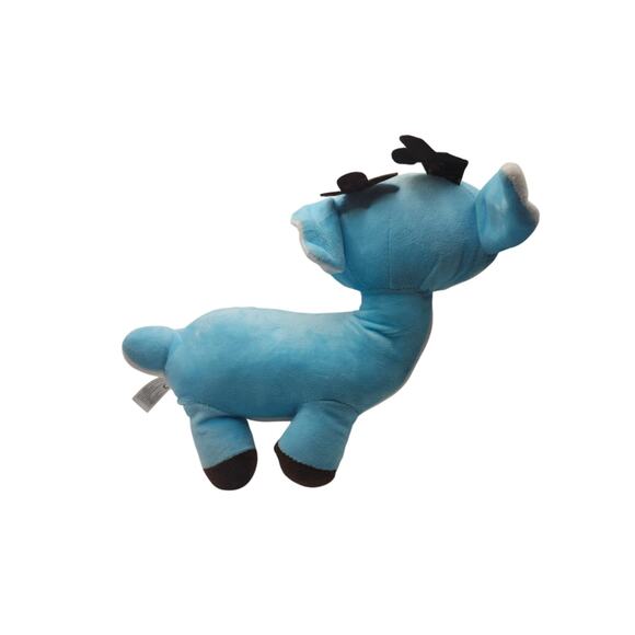 Coast to Coast Blue Deer Plush Stuffed Animal 10" Winking Hello Antlers Toy - Picture 4 of 8